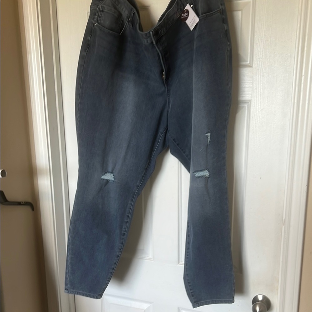 Lane Bryant Blue Skinny Jeans
